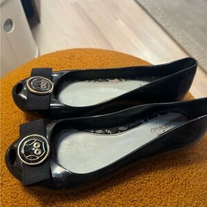 Melissa Jason Wu Ballet Peeptoe flats